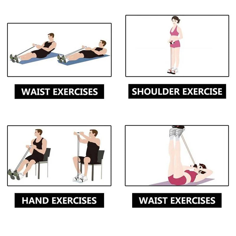 Multi-Function Resistance Pull Ropes